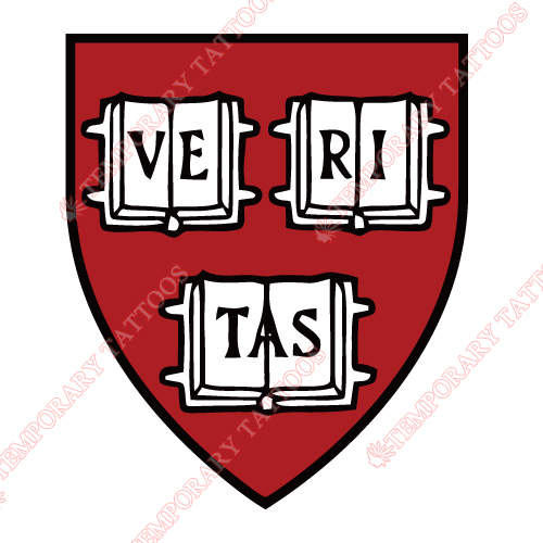 Harvard University Customize Temporary Tattoos Stickers NO.3666
